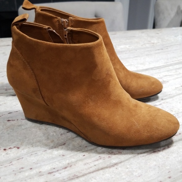 Forever 21 Shoes - Forever 21 faux suede booties